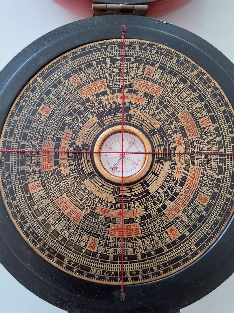 Kompas feng shui.