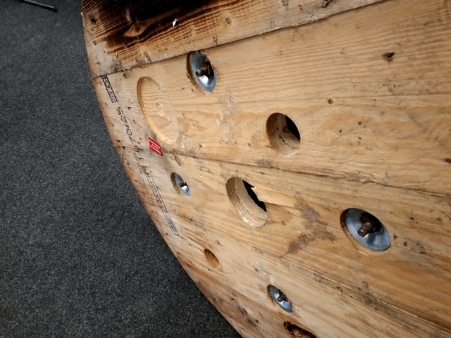 Kabeltromle 88 cm i diameter