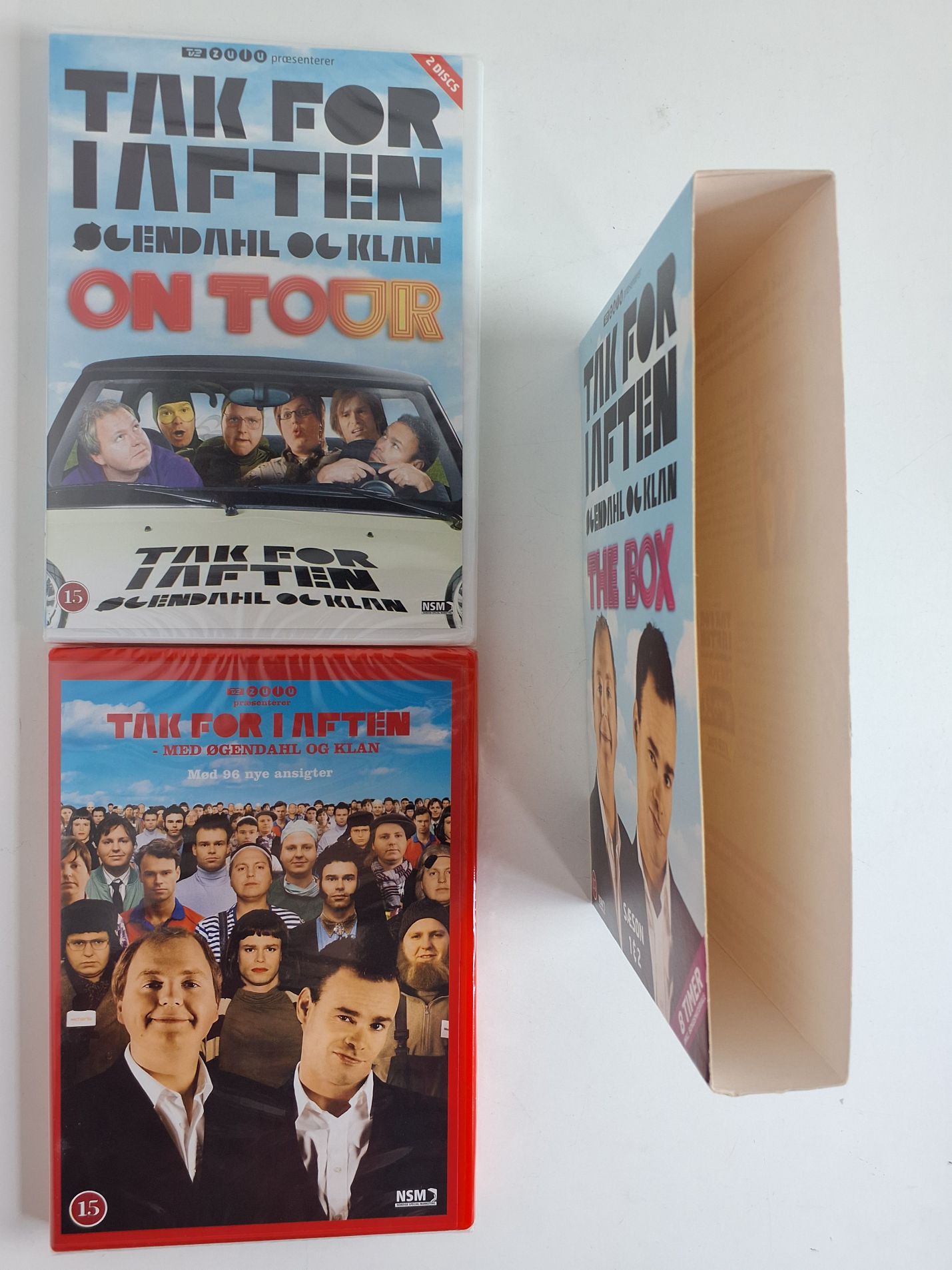Dvd box: Tak for i aften, Øgendahl og Klan