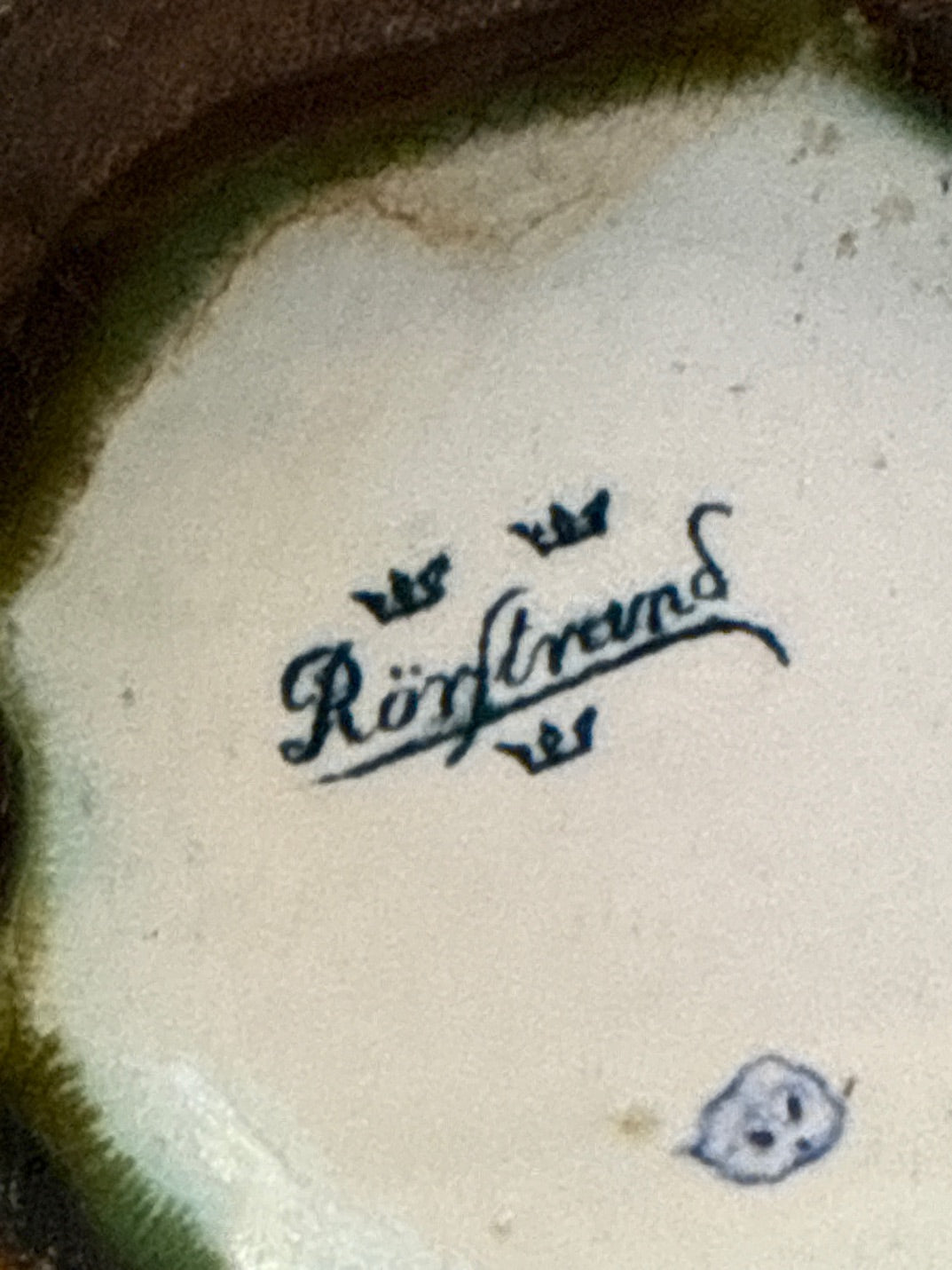 Rørstrand fajancevase