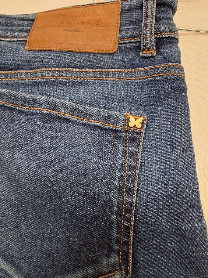 Weekend Max Mara blå jeans.