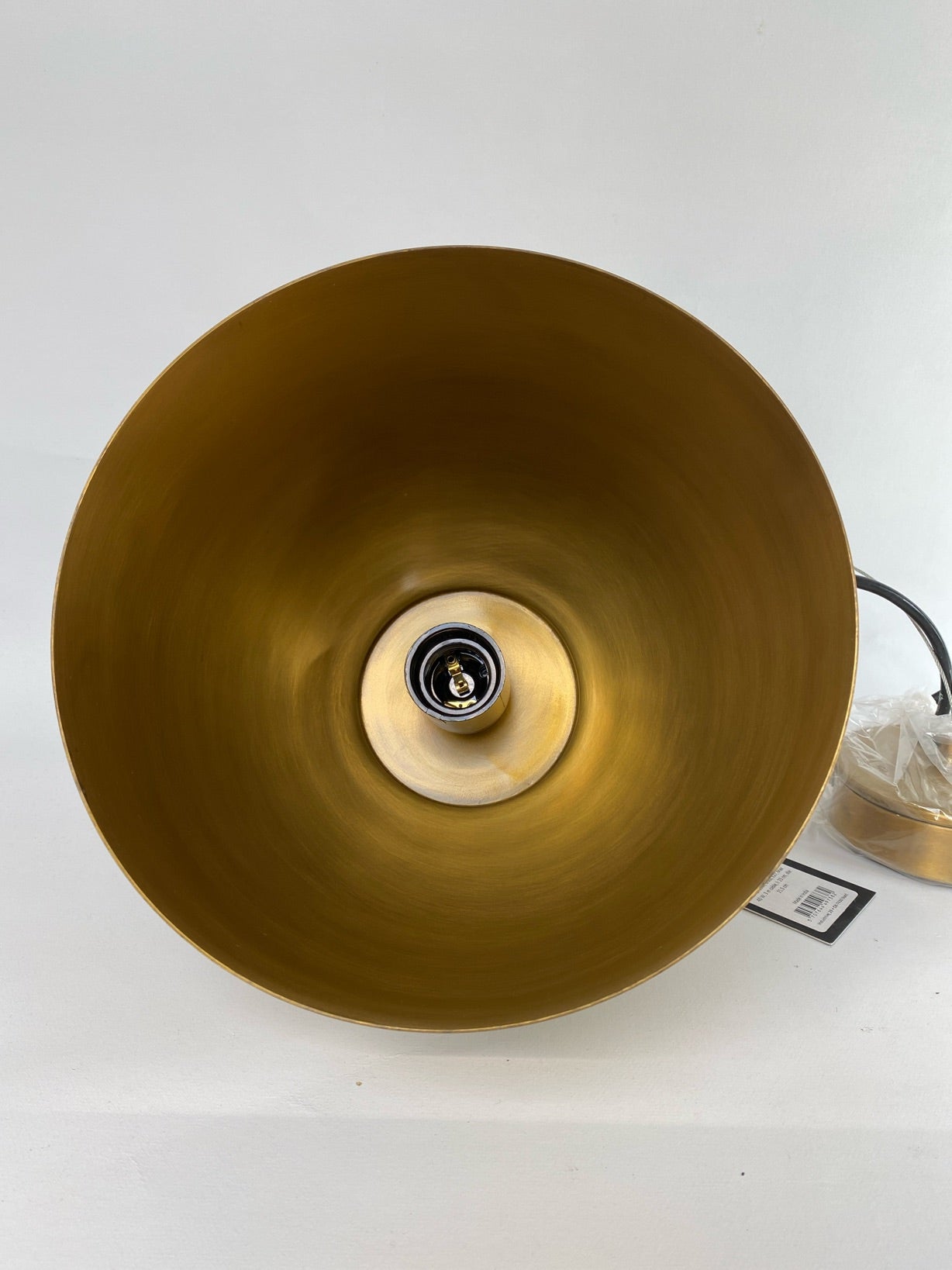 House Doctor Bowl pendel i messing – ubrugt