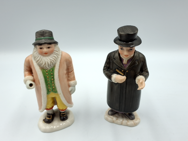 Samling Firkløver Julefigurer