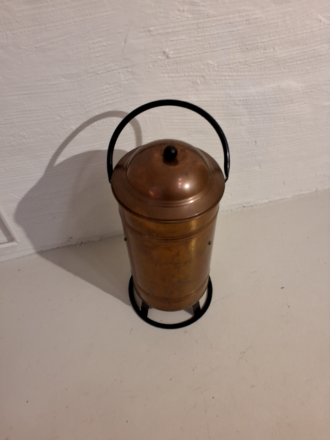Antik brandspand Orginal