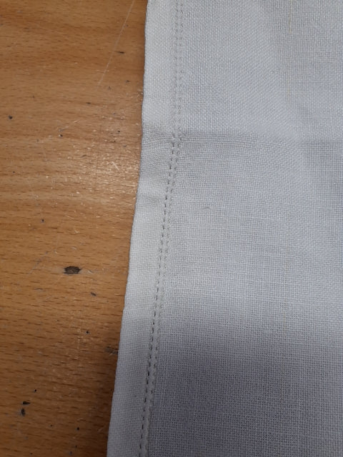 Hørdug med Hedebosyning.