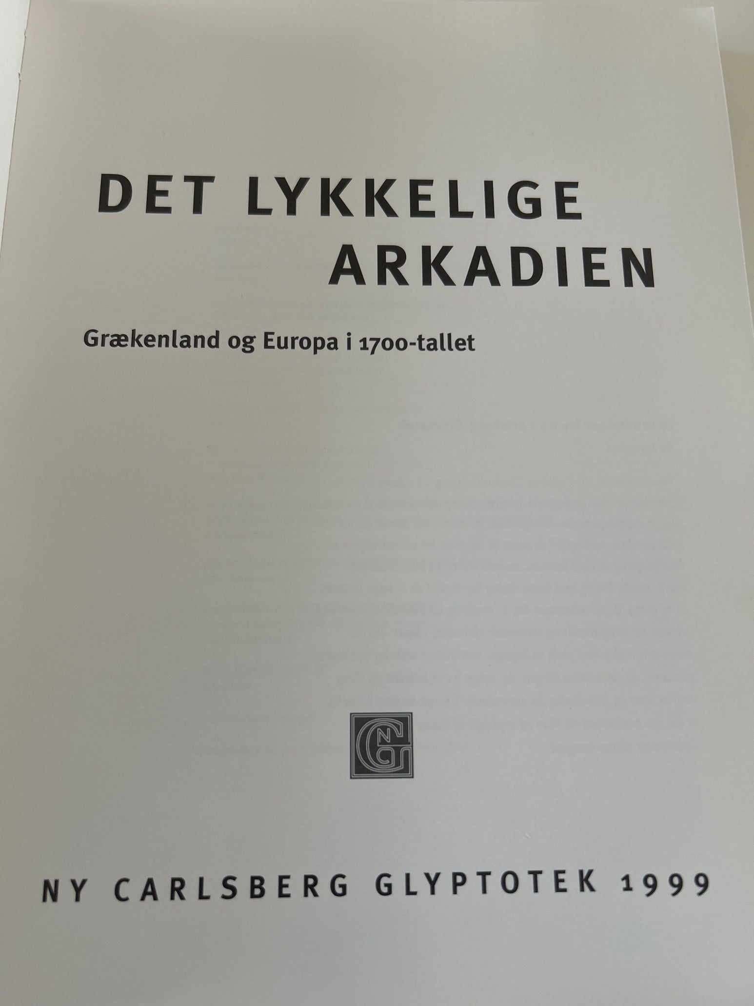 Det lykkelige Arkadien