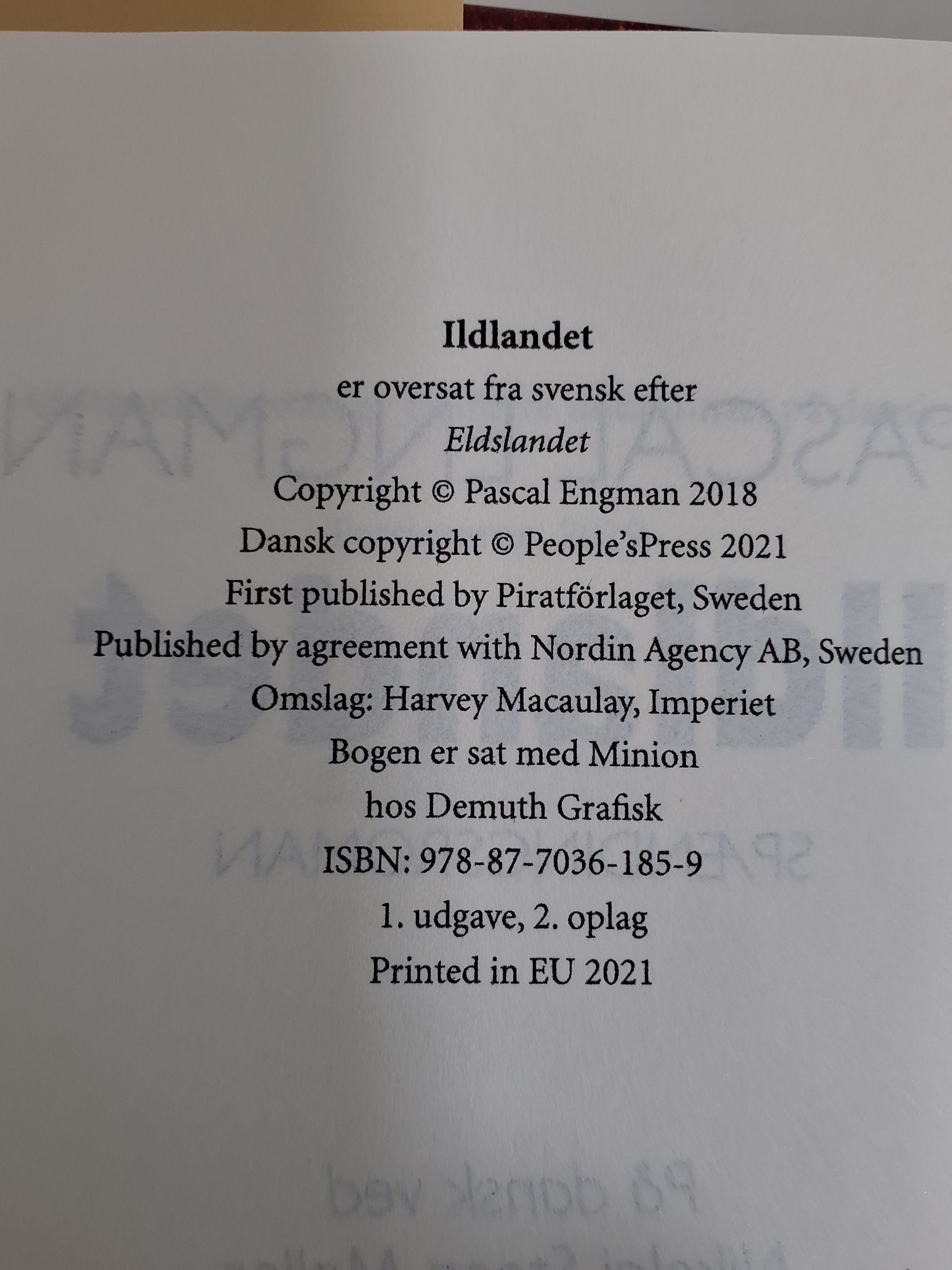 Pascal Engman: Ildlandet
