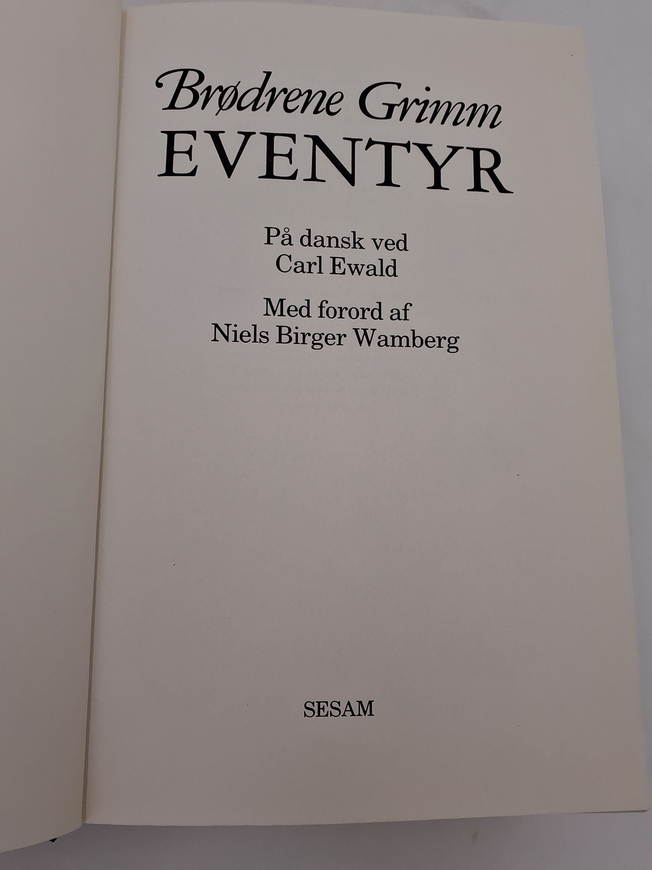Brødrene Grimm Eventyr, komplet samling