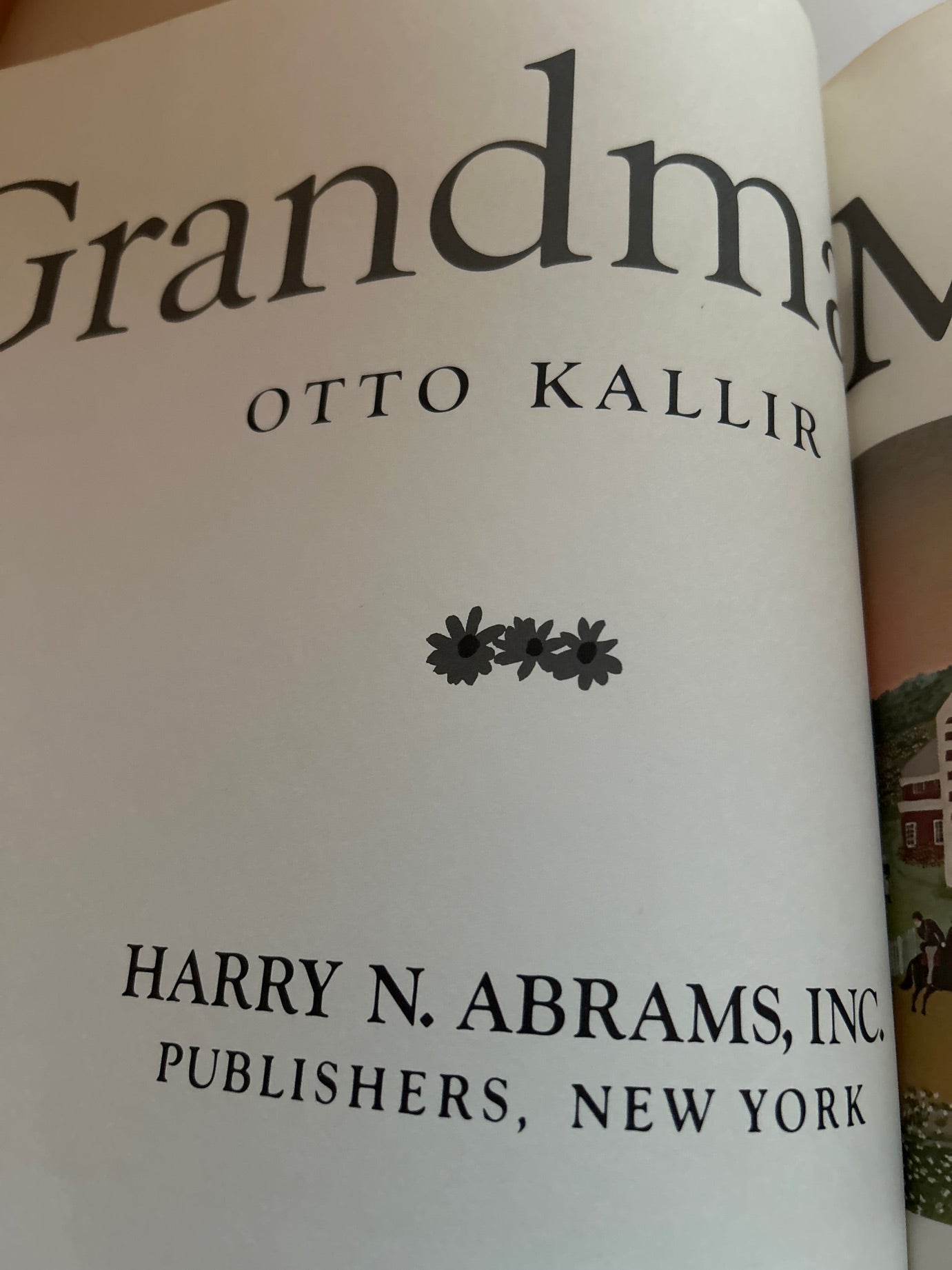 Grandma Moses af Otto Kallir
