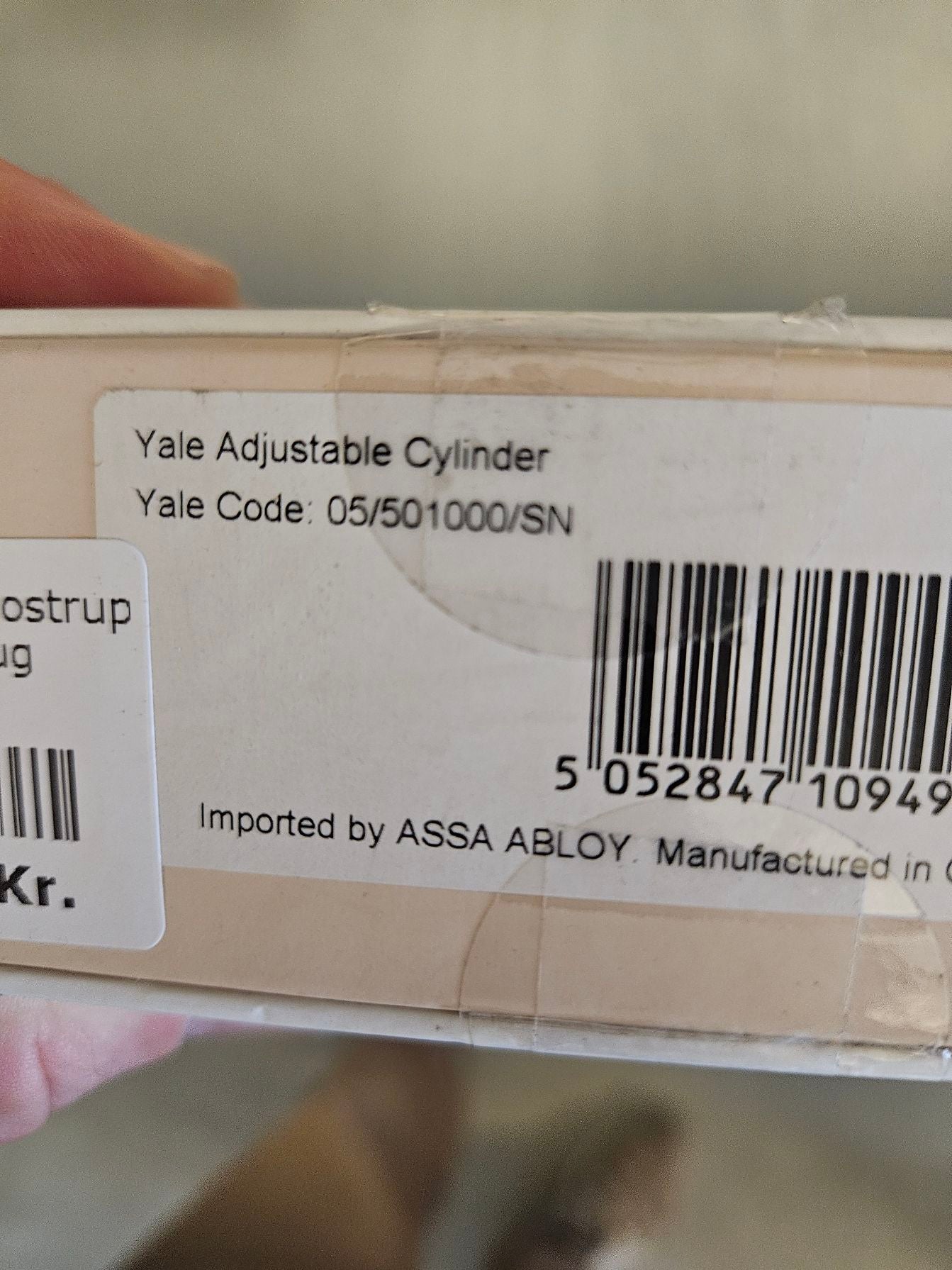 Yale Linus Adjustable Cylinder