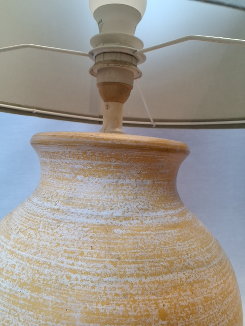 Stor Keramik Lampe