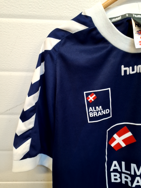 Blå AGF t-shirt