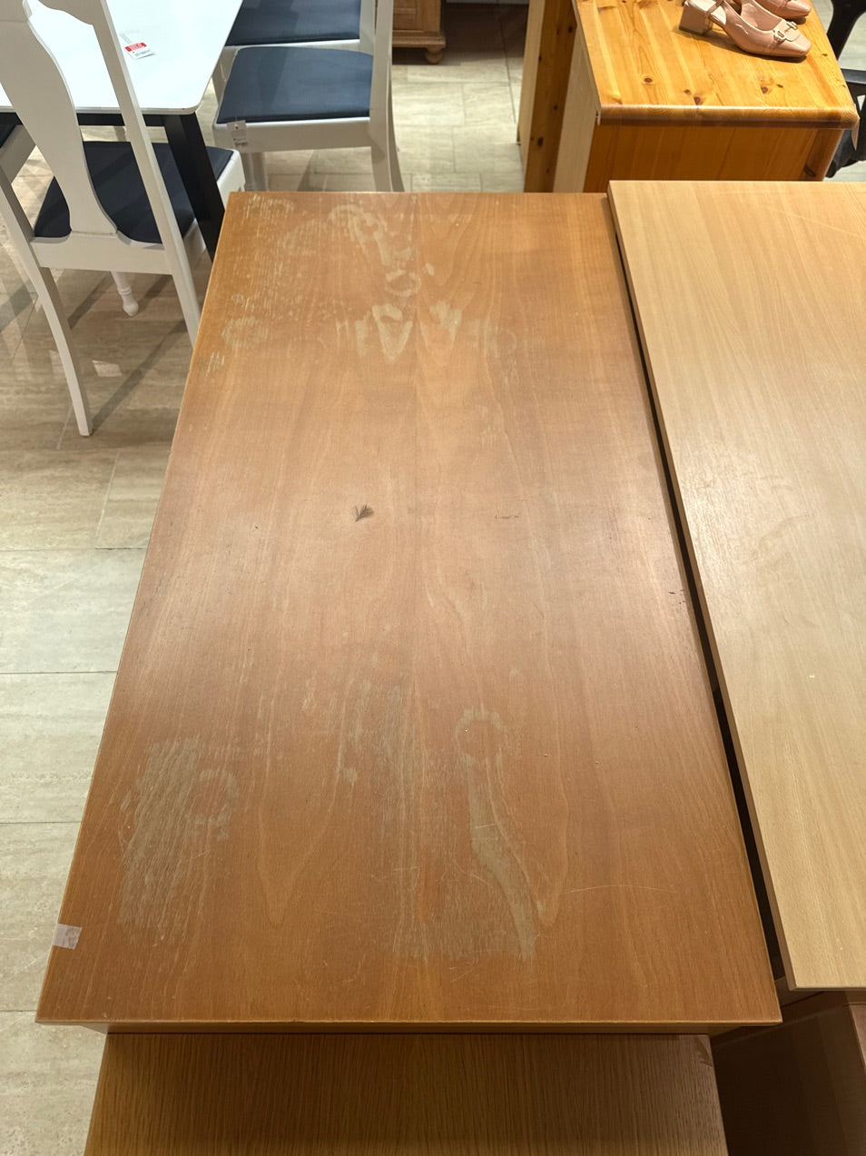 Skrivebord massiv træ