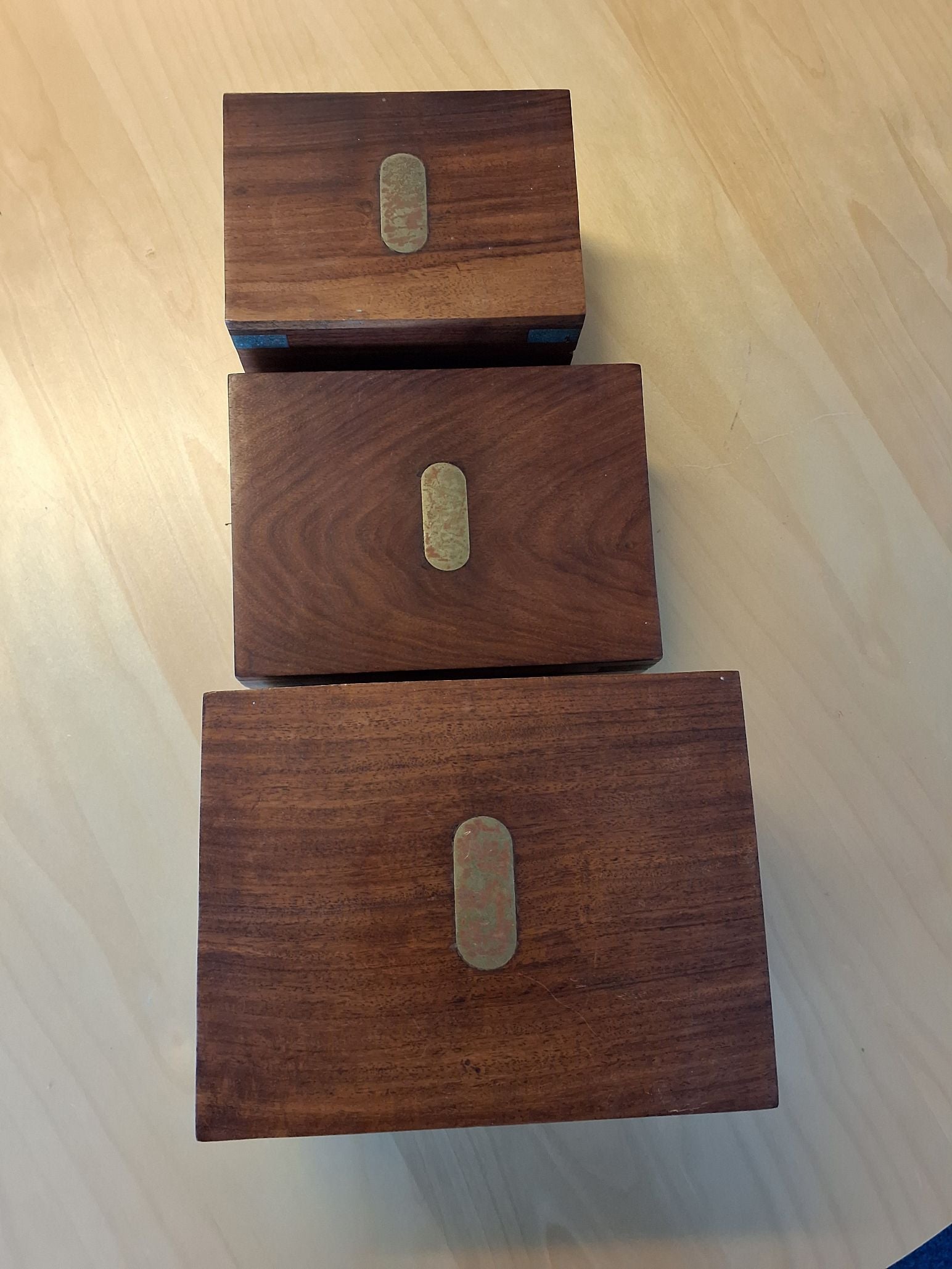 3 trækasser