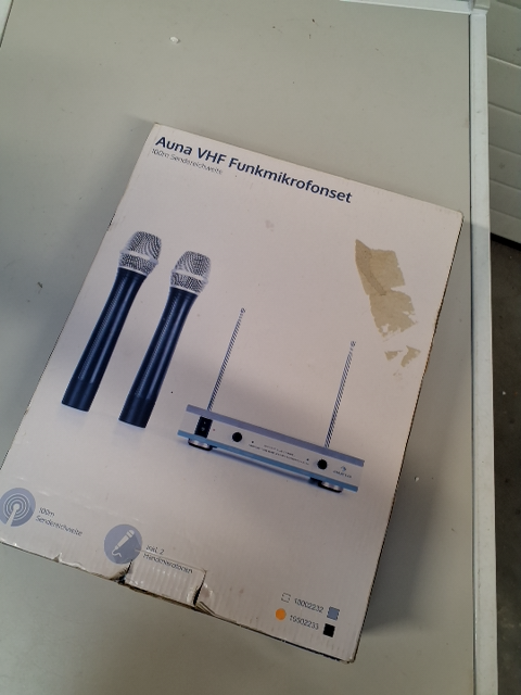 Auna VHF Funkmicrofonsæt