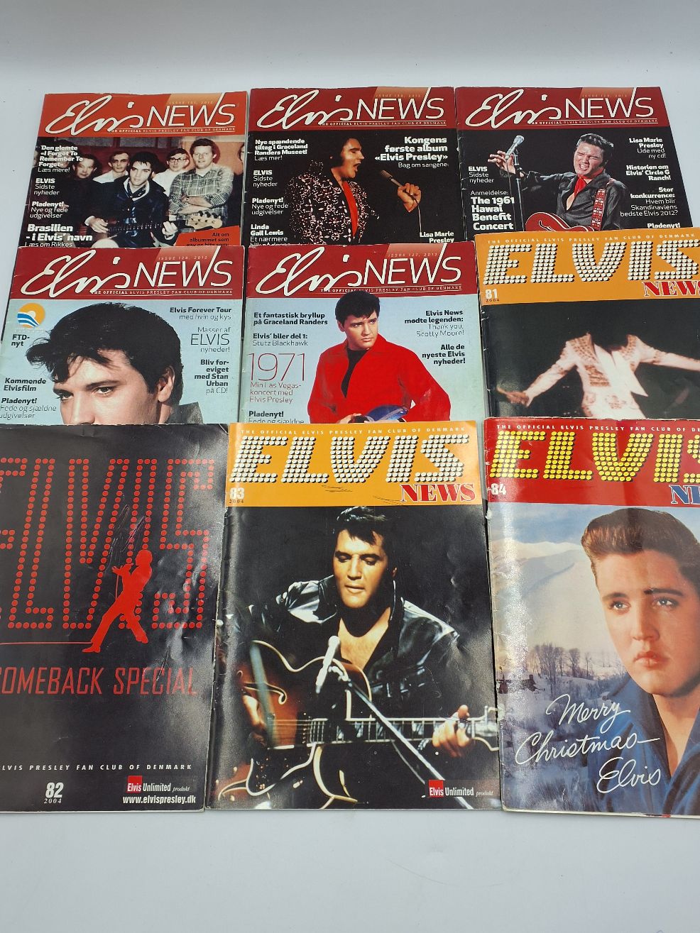 Elvis Presley Fanblade