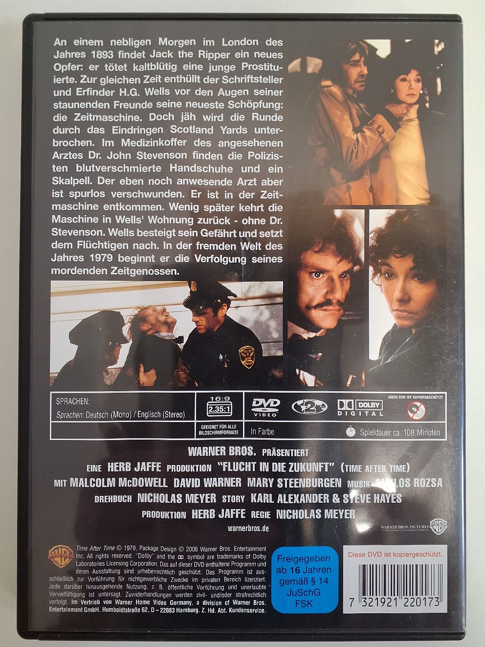 Dvd: Flucht in die Zukunft