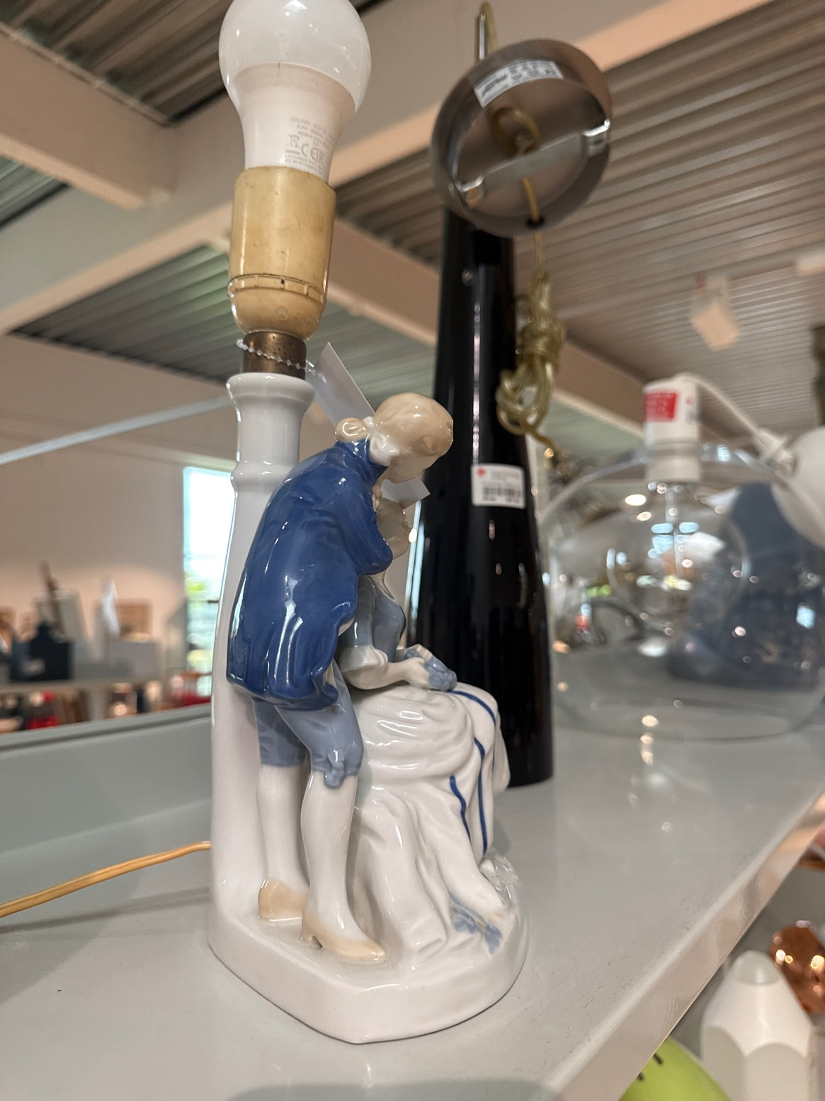 Porcelæns lampe