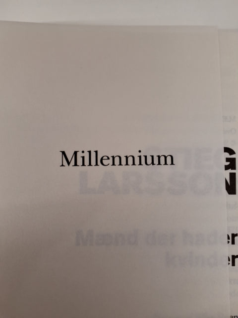 Stieg Larsson, Mænd der hader kvinder