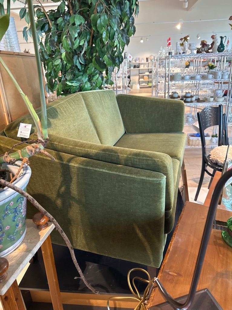 Sofa 2 Pers. I grøn