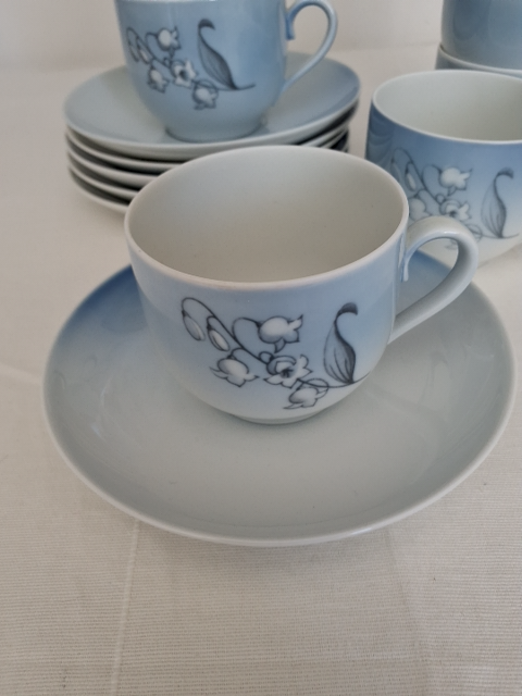 B&G Blå liljekonval kaffe kopper
