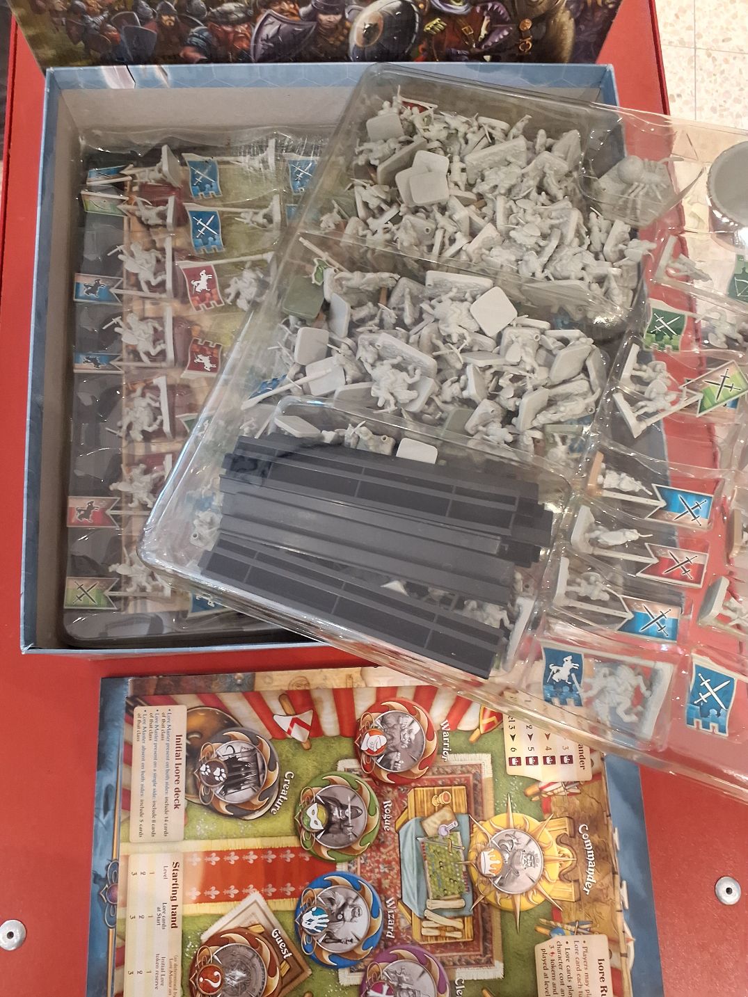BattleLore - epic Fantasy Adventures brætspil.