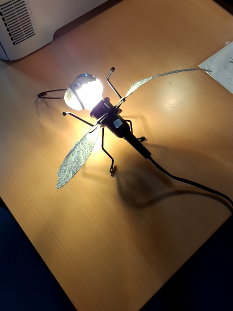 Design lampe Oligo Filou "Fluelampe"
