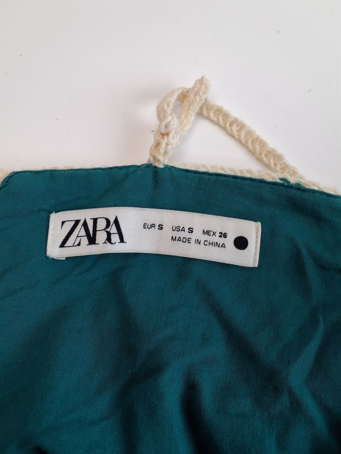 Zara Hæklet minikjole