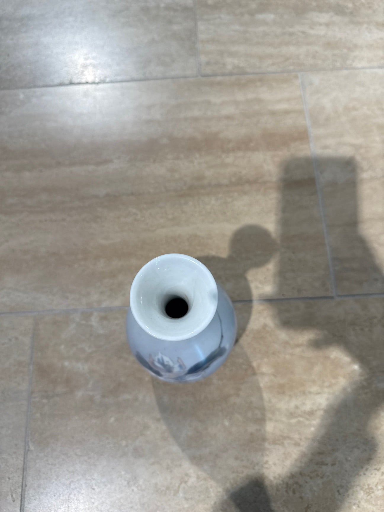 Vase m. Blomster