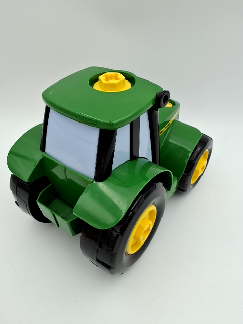 John Deere traktor og skruemaskine