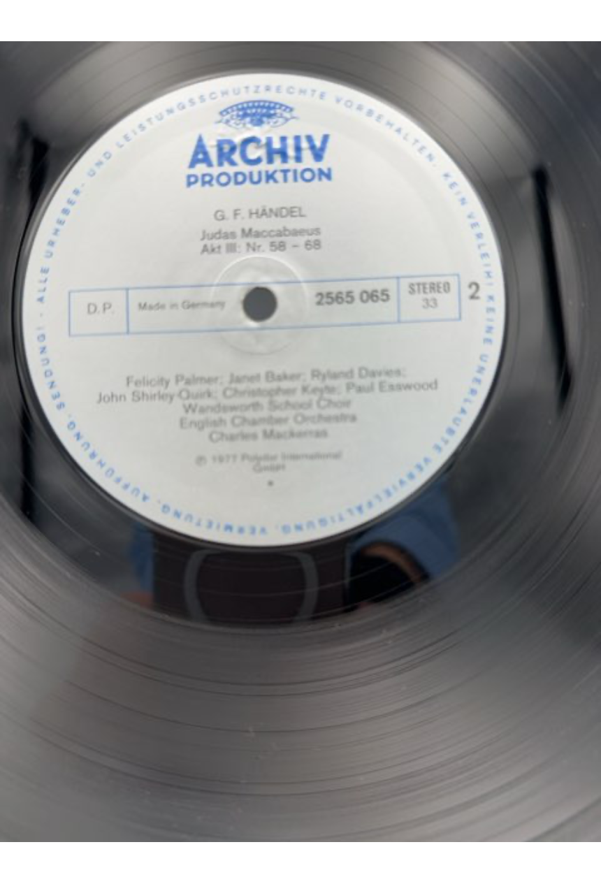 LP - G. F. Handels Judas Maggabaeus korværk