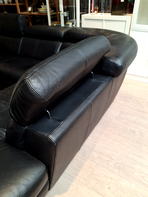 Hjørnesofa i læder