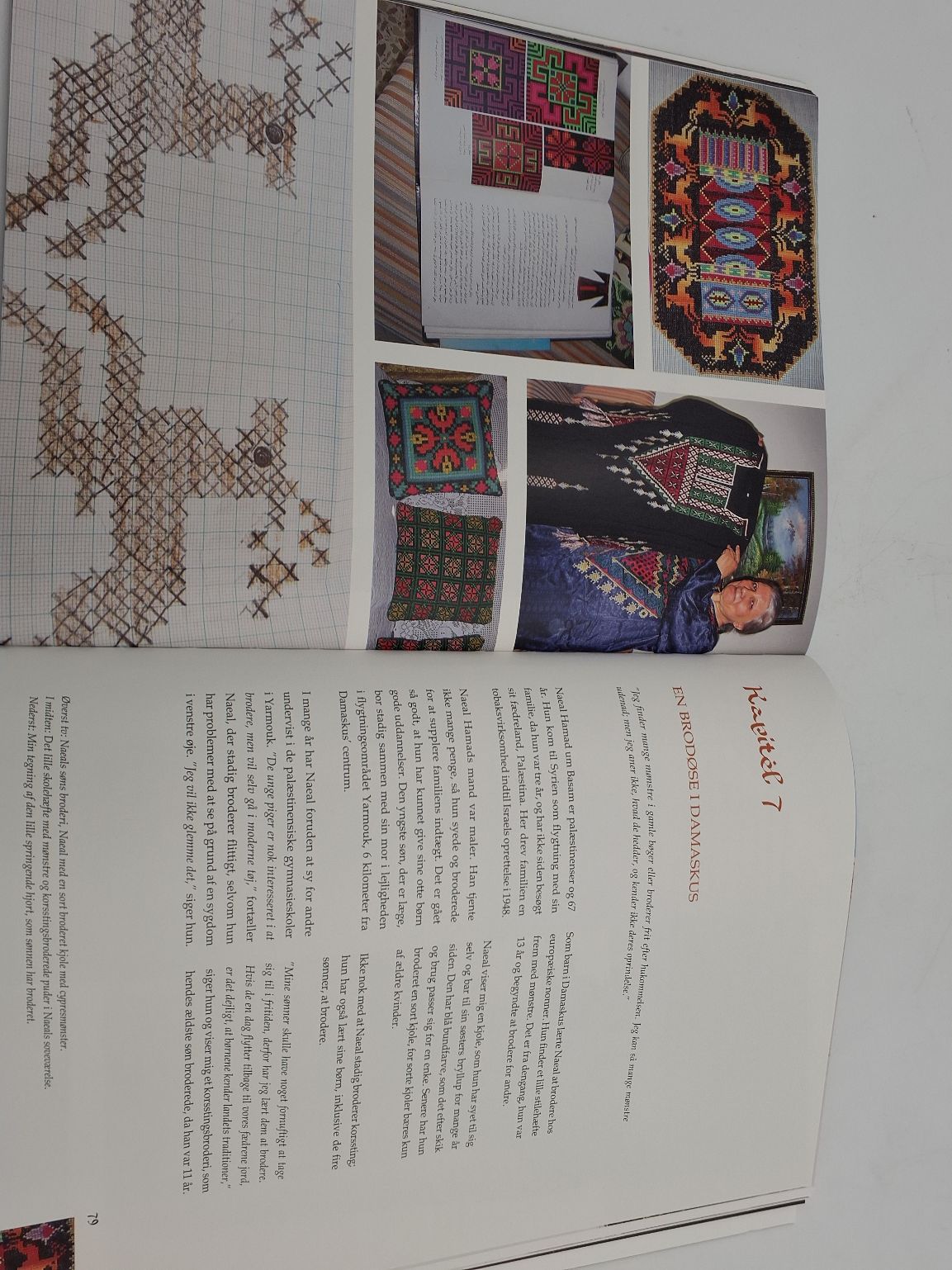 Tusind og en nats broderier Arabisk inspireret korssting afElisabeth Amdisen