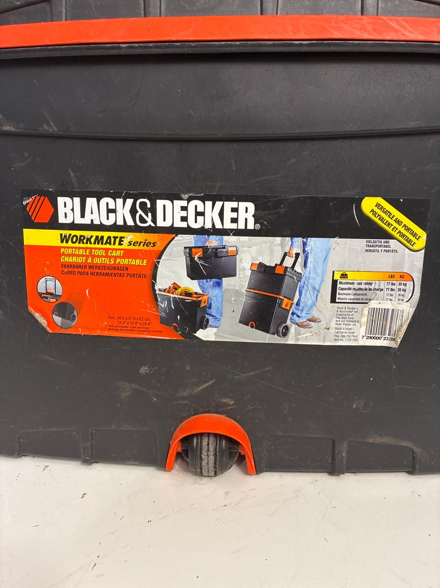 Black & Decker værktøjsboks/vogn