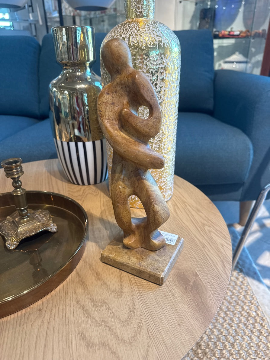 Fedtsten skulptur