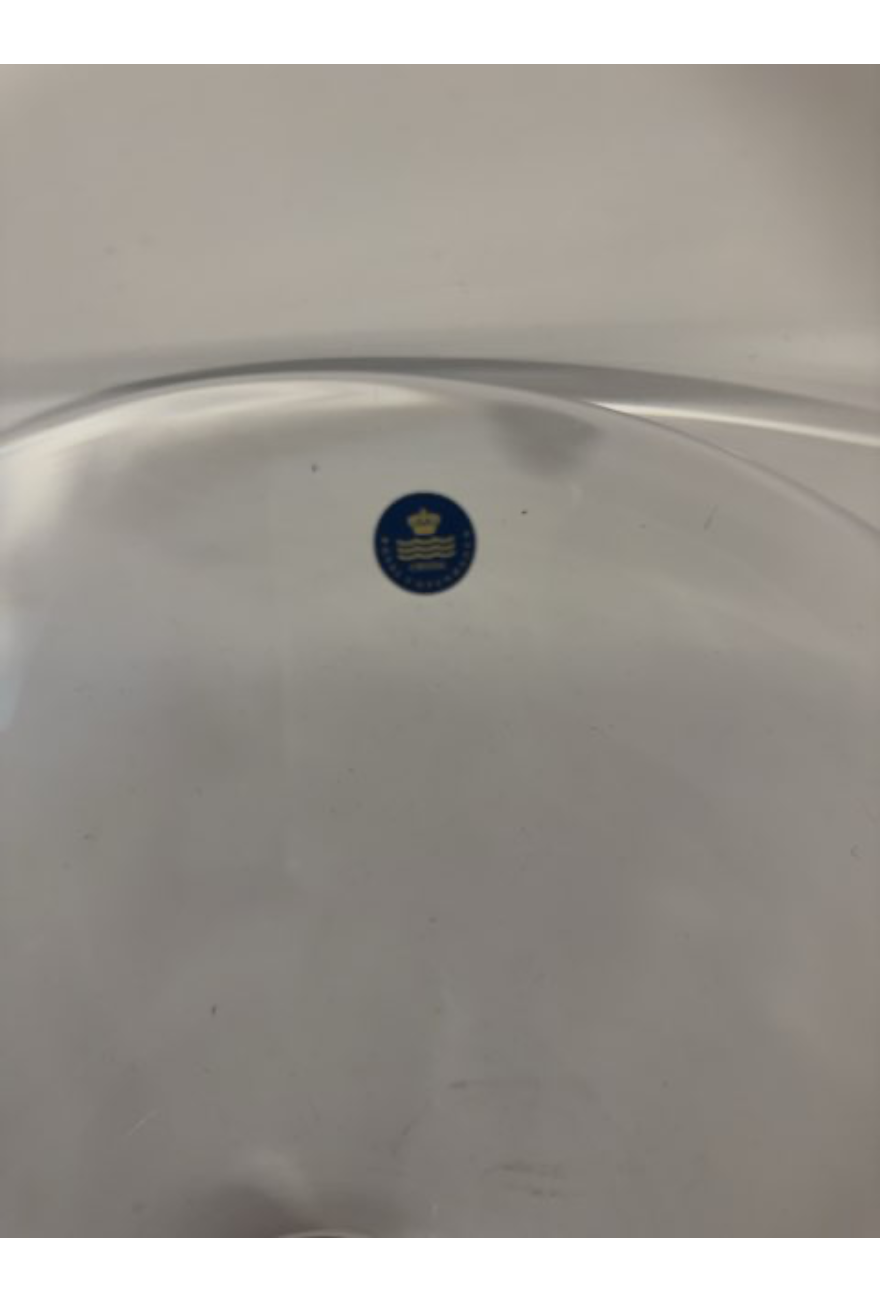 Skål / fad i glas "Royal Copenhagen "