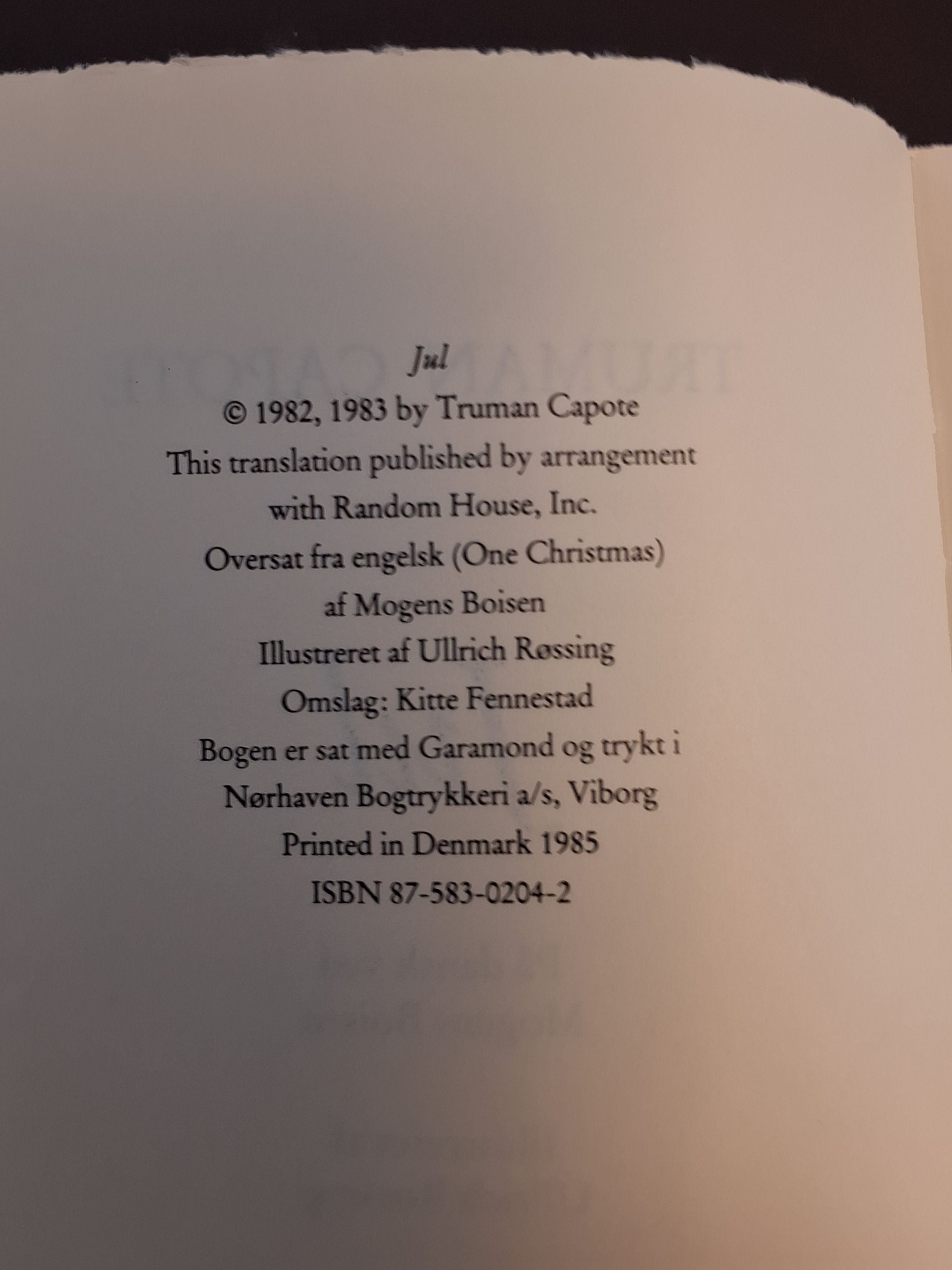 Truman Capote: Jul