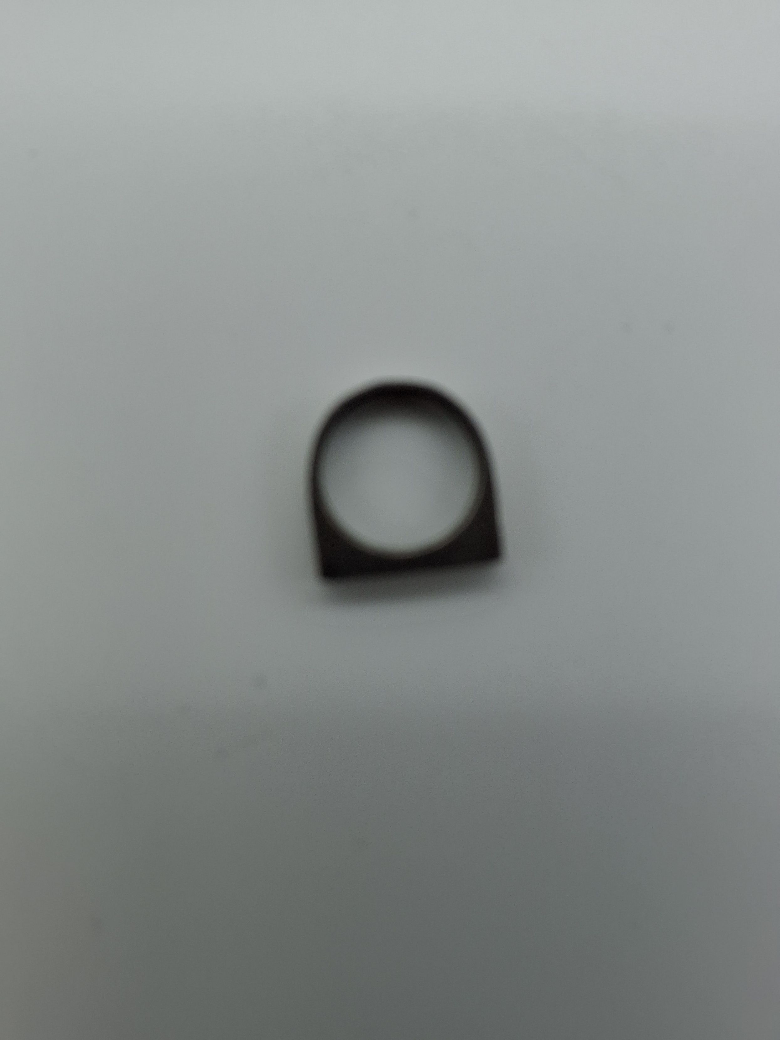 Sølv ring ukendt mærke (A084)