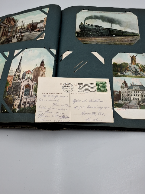 Vintage postkort samling