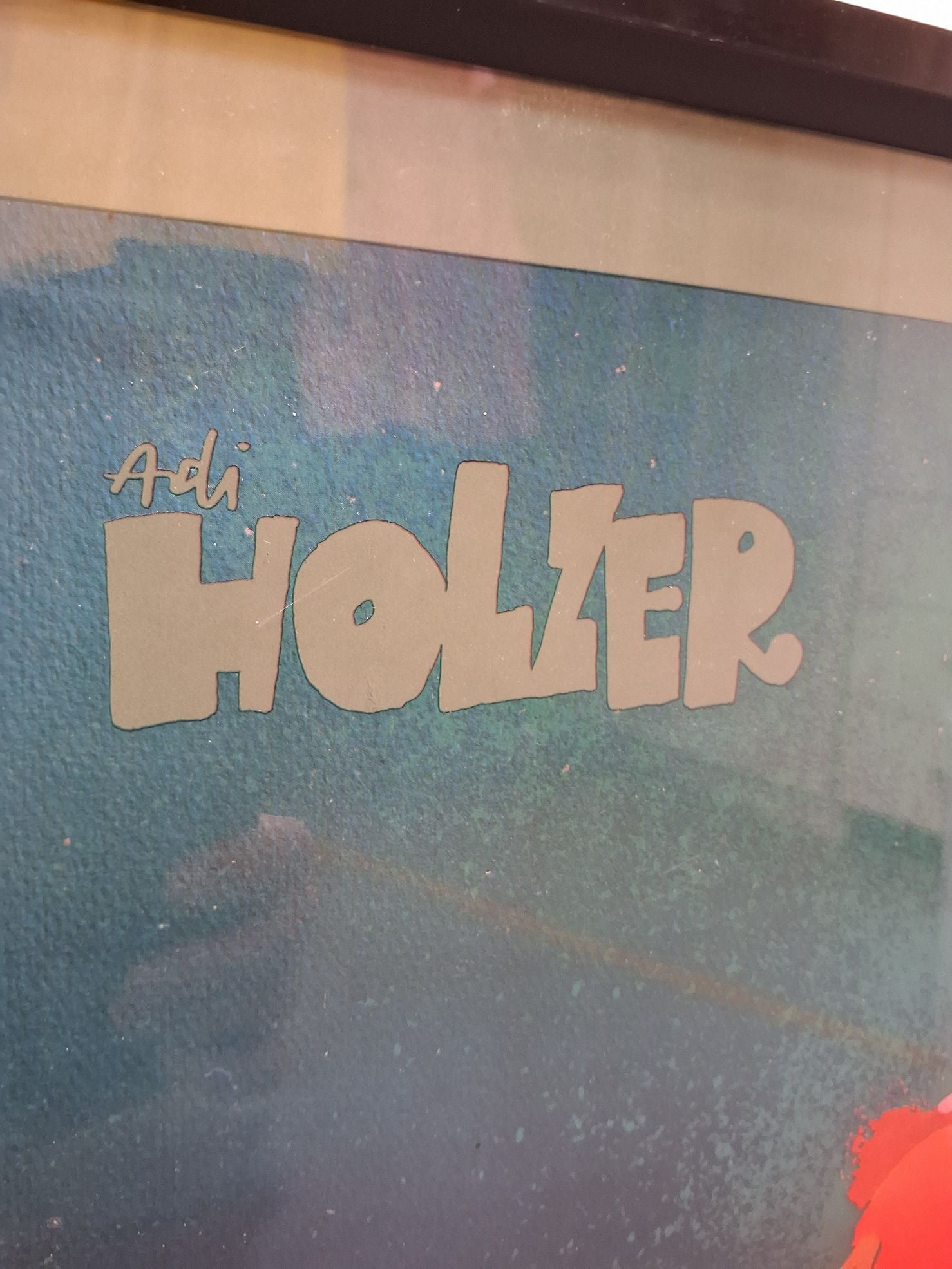 Litografi af Adi Holzer
