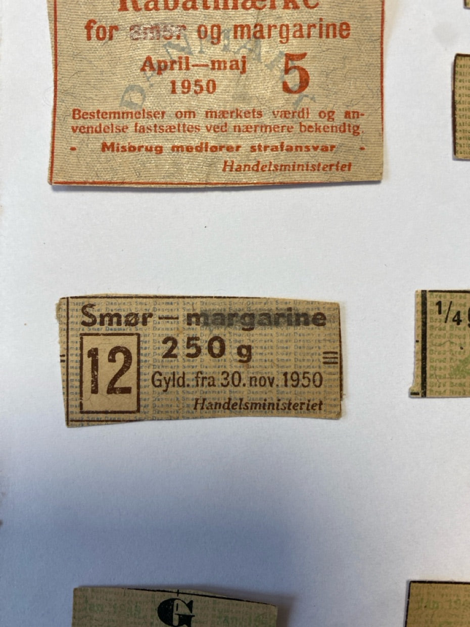 Rationeringsmærker 20