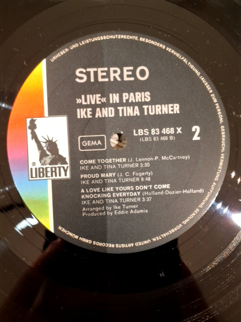 Ike & Tina Turner - Live in Paris