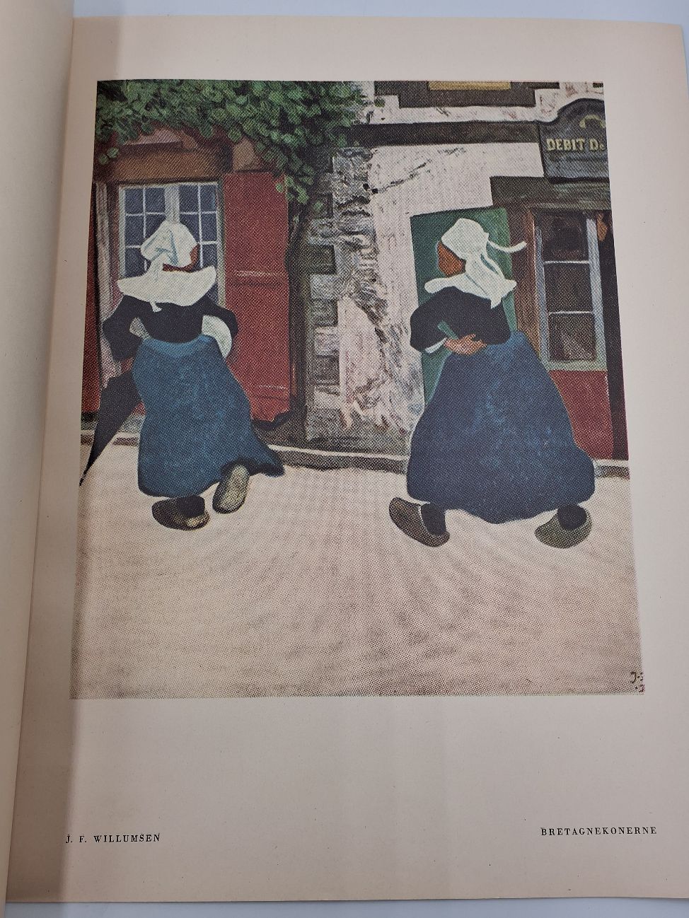 Kunsttryk Maleri-gengivelse 1942