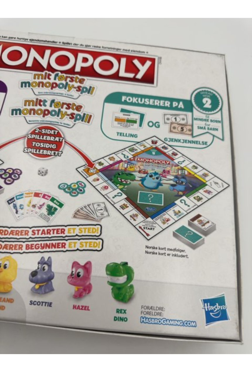 Monopoly - midt første monopoly-spil