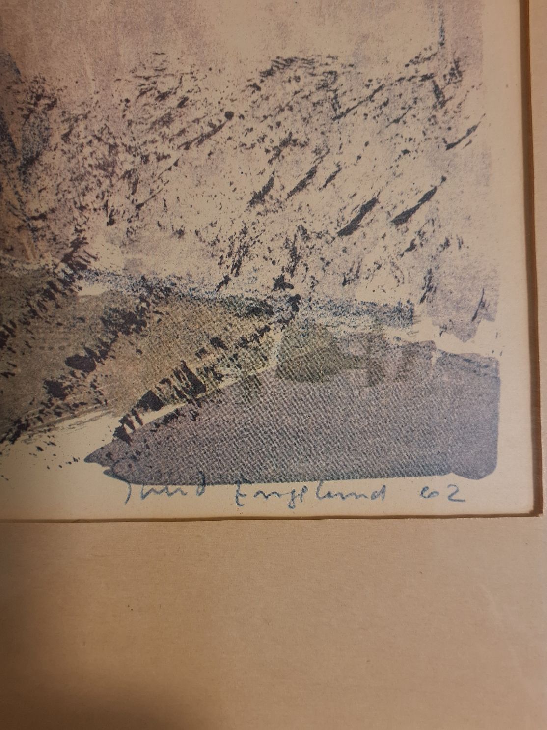 Svend Egelund litografi