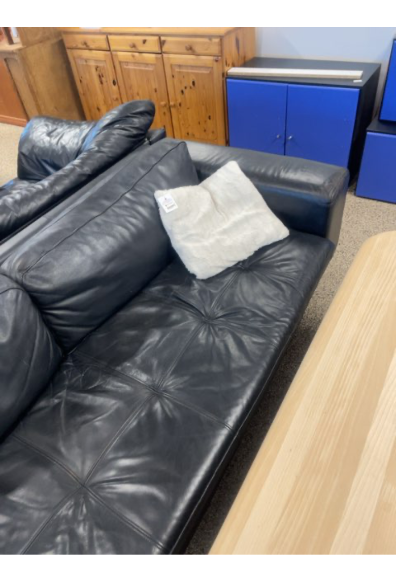 Lækker læder sofa