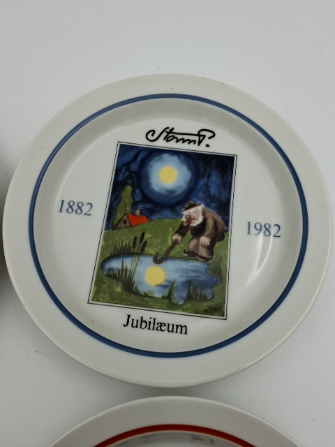 Jubilæums platter, Storm P, Royal Copenhagen