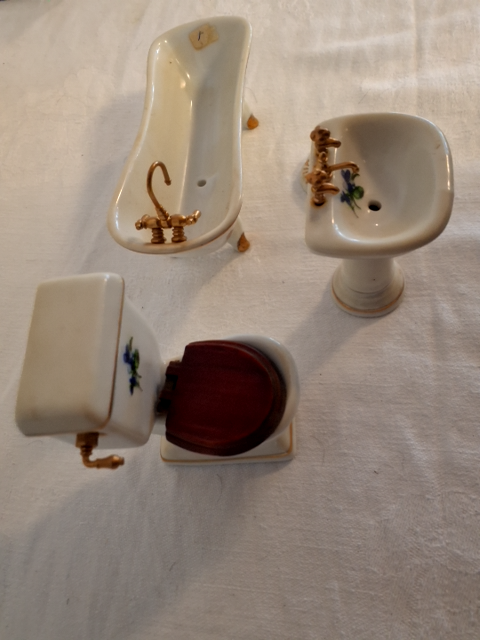 Mini Porcelæn badeværelseseæt