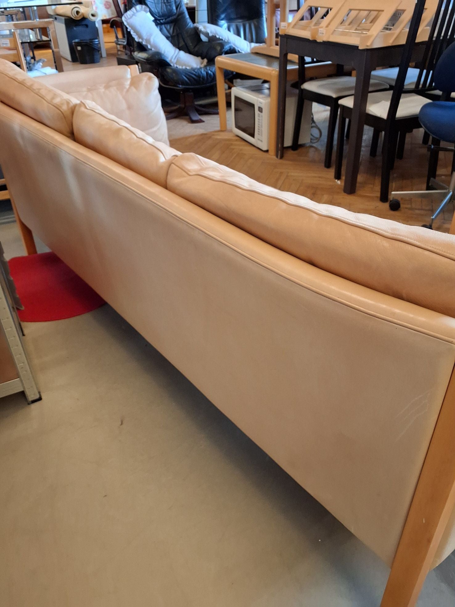 3-personers lædersofa