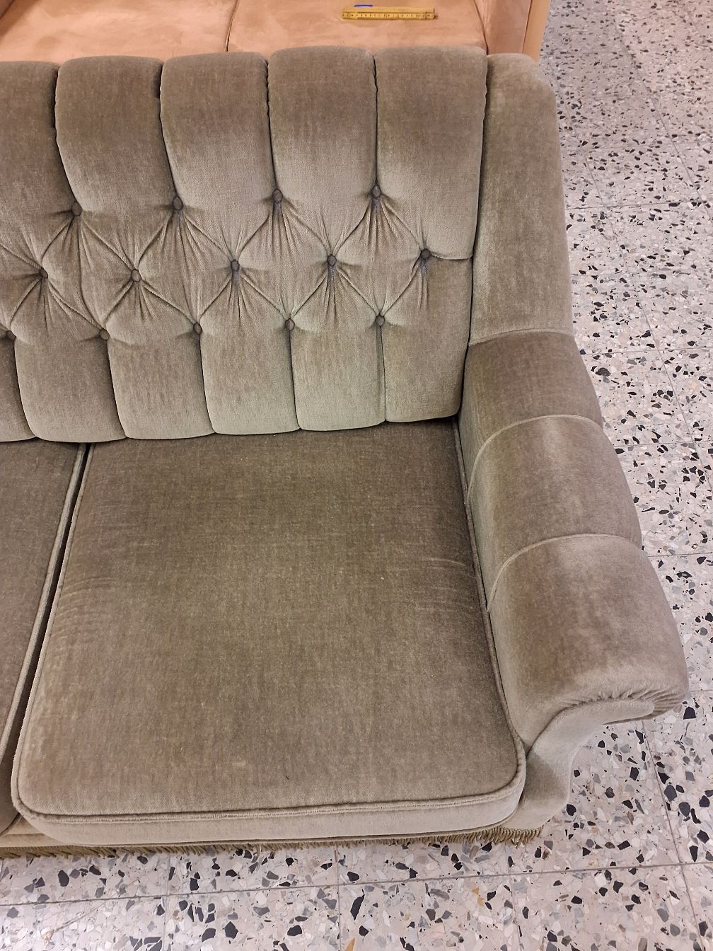 2 personers Velour sofa